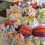 Huge bundle of finger knitting loop yarn wool 52 balls Image 2