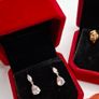 Selection of 9ct gold stud earrings Image 4