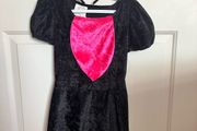 Cat costume dress with tail and hairband