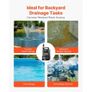 690W Submersible Sump Pump, 17500 L/H, PP-GF20 Submersible Sewage Dirty Clean Water Pump with Automatic Float Switch, Long Cord, 9M Max Lift, Image 4
