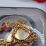 vintage 9 ct charm bracelet Image 5