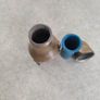 Graceful Vintage Handmade Pepper Pot in BRASS. Image 5