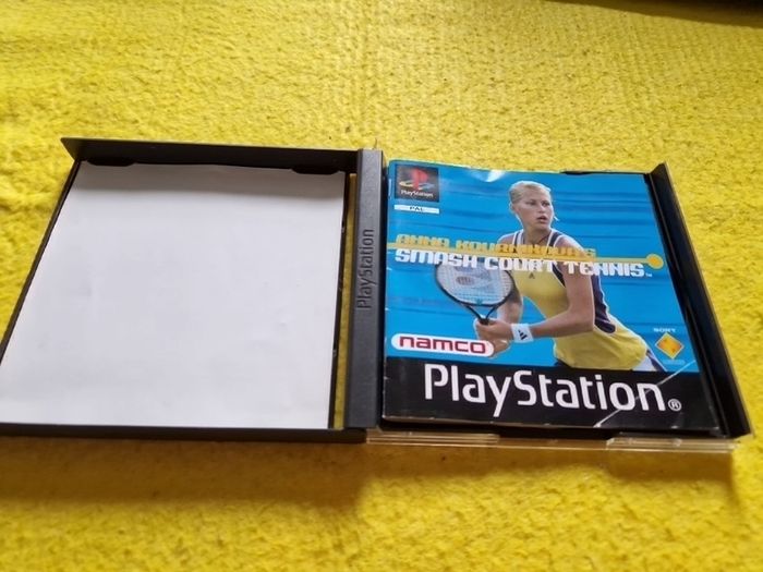 Anna Kournikovas Smash court tennis PlayStation1 ps1 PlayStation2 ps2 games Original