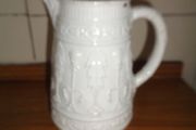 Vintage White Ceramic Jug for Sale
