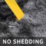 MULTIPLE SIZES AVAILABLE Rugs Living Room 160x230cm, Grey Area Rugs for Bedroom, Washable Anti Slip Extra Large Shaggy Soft Rug Fluffy Modern Floor Carpets Mat Beside Rugs for Kids Living Room Image 4