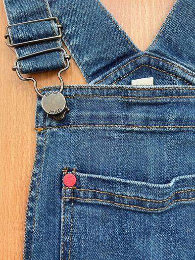 Joules denim dungaree shorts 11 years