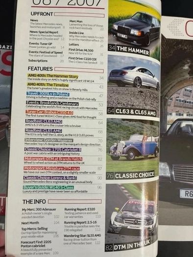 Mercedes Enthusiasts Magazines