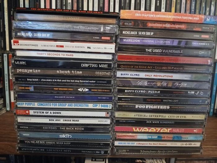 CD Metal - Nu Metal - Metalcore -Hair Metal - Hardcore Collection