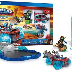 Skylanders Superchargers starter pack for PS4 / PS5 - game disc, portal, characters - Playstation game