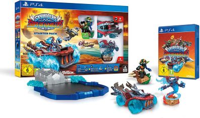 Skylanders Superchargers starter pack for PS4 / PS5 - game disc, portal, characters - Playstation game