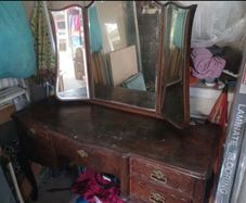 vintage dressing table