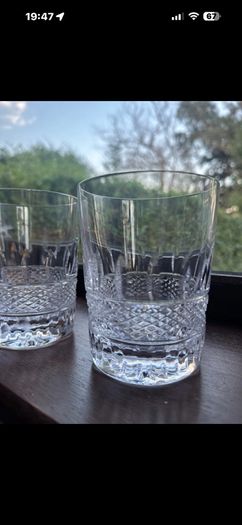 Waterford Crystal Irish Lace DOF Glasses Pair