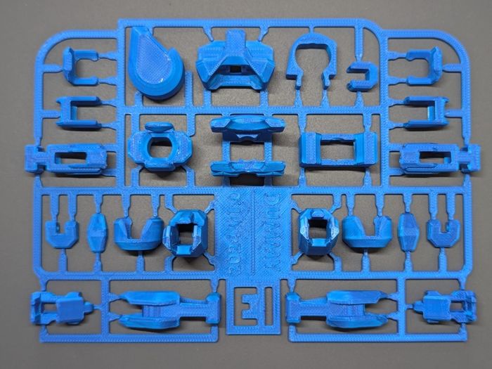 3D Printed Dummy 13  Poseable Figure