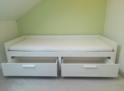 Single Bed Brimnes Ikea