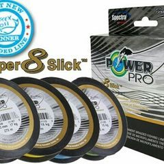 PowerPro Spectra Braid Line Aqua Green Avaiable sizes 0.20mm 135m 14kg 30lbs