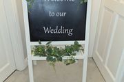 Wedding Welcome Sign