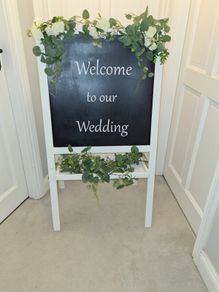 Wedding Welcome Sign