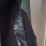 Peruzzi black viscose leggings with faux leather side stripe - Sz 10 UK - Bnwt Rrp 85 Image 6