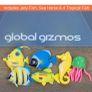 Global Gizmos Fish Sea Creature Bubble Sensory Lamp 90cmTall Image 6