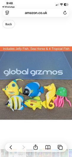 Global Gizmos Fish Sea Creature Bubble Sensory Lamp 90cmTall