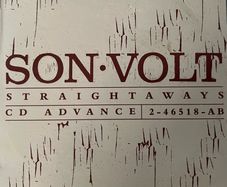 Son Volt - Straightaways Promotional Advance Copy. Absolutely classic Americana album. Card sleeve. Both CD and sleeve branded promo.