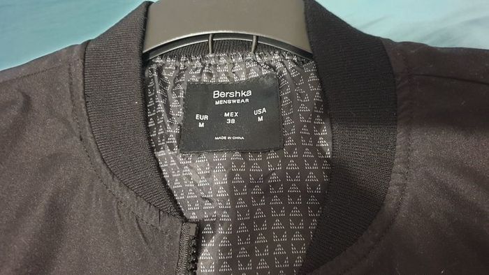 bershka black jacket