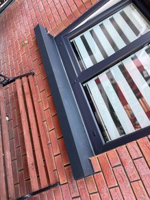 Aluminium window sills