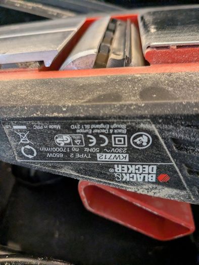 Black & Decker KS64 Circular Saw + KW712 Planer