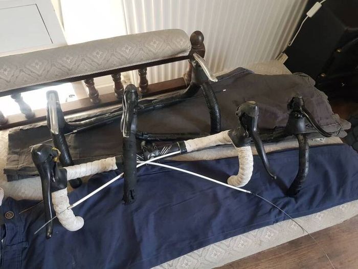 racing handlebars x 3