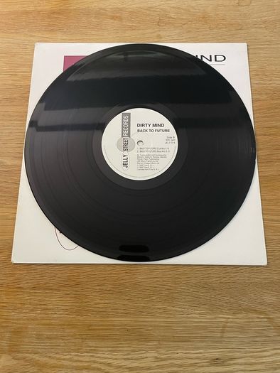 Dirty Mind - Back To Future- 12" Single - 1993 - Jelly Street Records
