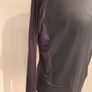 Dunnes Navy Satin Mix Top Image 3