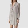 Allsaints Lucas Shirt Dress UK 8 Image 5