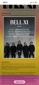 Bell X1 tickets (2)-Galway