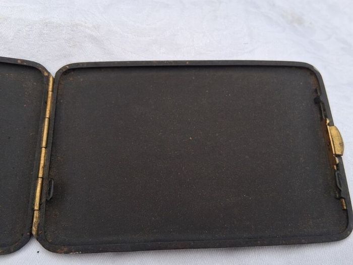 Damascene Komai 24kgold Inlay Meiji Period Case