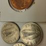 Four Irish Decimal Coins 2p and 5p 1974 to 1980 Image 2
