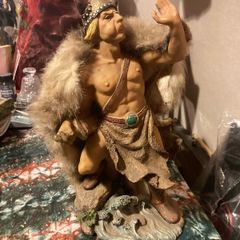 Viking warrior statue postage available