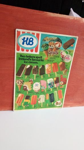 Hb Ice Cream Reproduction Advert Poster