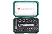 socket set with case 31 piece