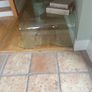 Large waterfall tempered glass coffee table Image 3