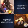 18cm/7.1 inch Moon Lamp Large,OxyLED 3D Print LED Starry Sky Moon Light with Stand Remote Touch Control and USB Rechargeable,Dimmable Light for Kids Lover Friends Birthday Christmas Gifts Image 5