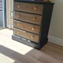 Rustic 4 Drawer Solid Wood Chest of Drawers Image 2