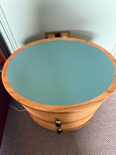 Oliver Bonas Kinship Rattan Bedside Table