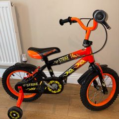 Kids strike bike 14" hardly used!