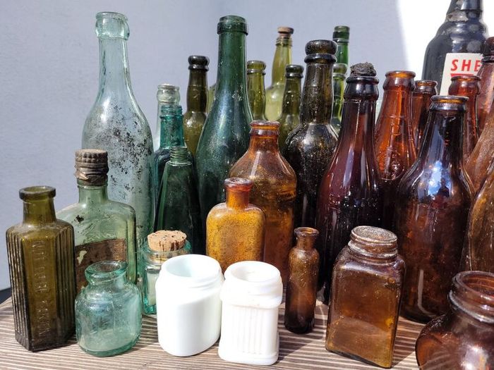Glass bottles