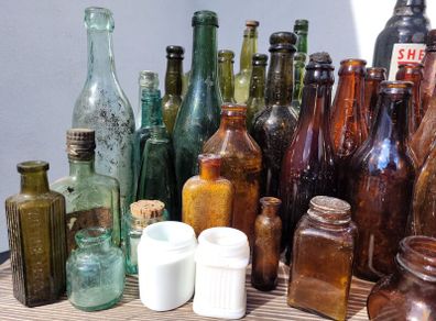 Glass bottles