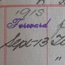 1915 hand written ledger Image 6