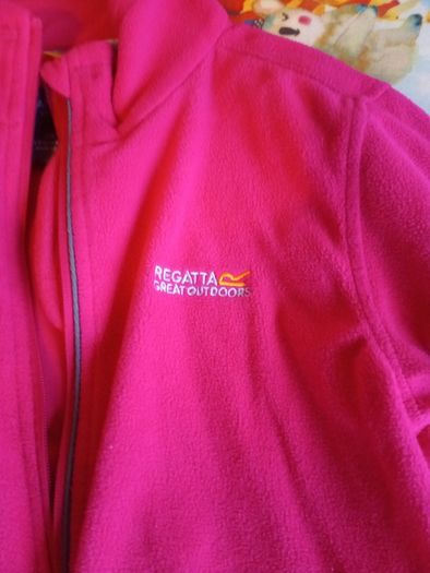 regatta great outdoors cerise pink zip up fleece