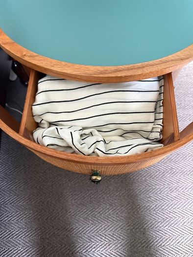 Oliver Bonas Kinship Rattan Bedside Table