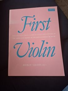 First Violin Book ii Grades 2 and 3  ABRSM Publishing