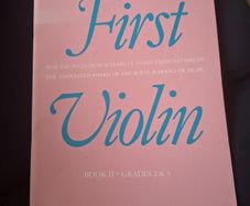 First Violin Book ii Grades 2 and 3  ABRSM Publishing